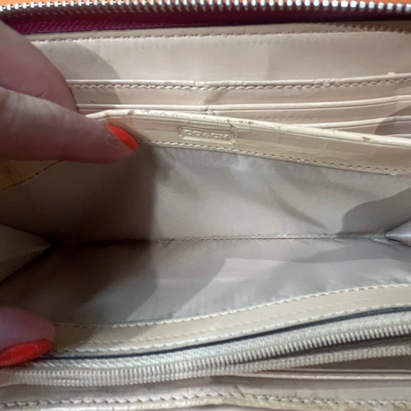 Coach Pink Clutch Wristlet - Picture 13 of 16